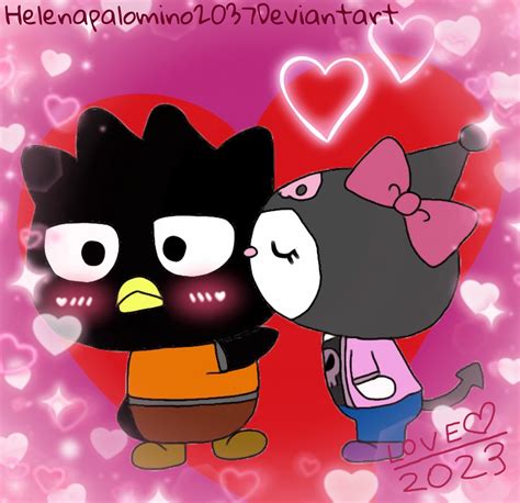 does badtz maru like kuromi|badtz maru and kuromi wallpaper.